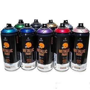 ספריי צבע מטאלי מקצועי MTN PRO Metallic Paint