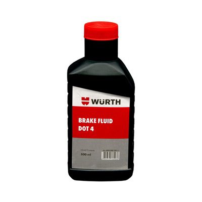 נוזל בלמים DOT 4 למערכת בלמים הידראולית WURTH