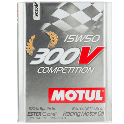שמן מנוע MOTUL 300V Competition racing 15W-50